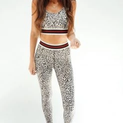 Indie Mae Snow Leopard Leggings Clothes