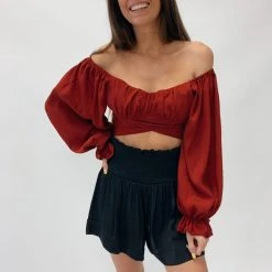 Indie Mae Adair Smocked Shorts (Multiple Colors) Clothes