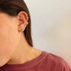 Indie Mae The Crystal Ear Cuff Earrings