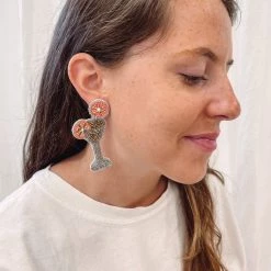 Indie Collection Jewelry Orange Spritz Earrings