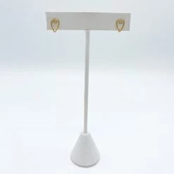 Indie Collection New Arrivals Ella Heart Studs