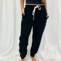 Indie Mae Embroidered Star Joggers