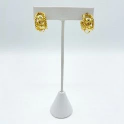 Indie Collection New Arrivals Malika Twisted Hoops