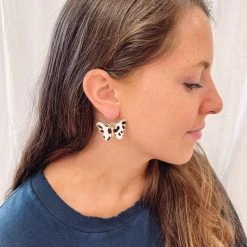 Indie Collection Spotted Butterfly Earrings New Arrivals