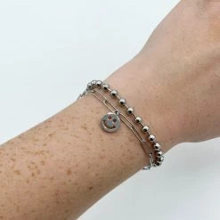 Indie Mae Bracelets Beaded Smiley Face Bracelet