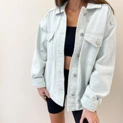 Indie Collection Light Wash Denim Jacket
