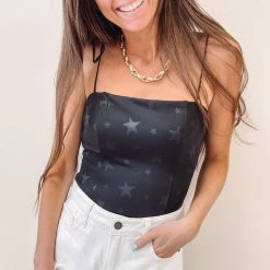 Indie Collection New Arrivals Elizabeth Star Bodysuit