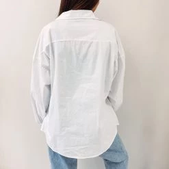Indie Collection New Arrivals White Button Down
