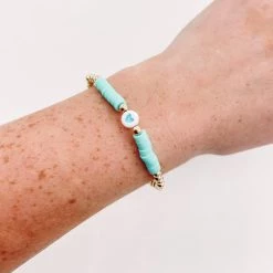 Indie Collection Beaded Heart Bracelet New Arrivals