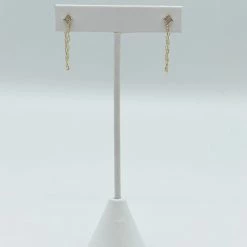 Indie Mae The AJ Drop Chain Earring Earrings