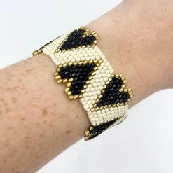 Indie Collection Beaded Heart Bracelet New Arrivals