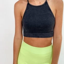 Indie Mae Halter Seamless Top Clothes