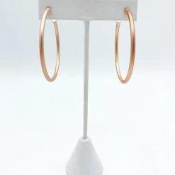 Indie Collection Rose Gold Hoop New Arrivals