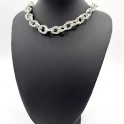 Indie Collection Silver Chunky Necklace
