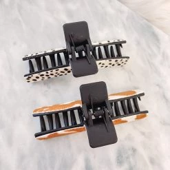 Indie Collection Animal Print Claw Clips