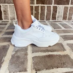 Indie Mae Billini Stassi Sneaker In White