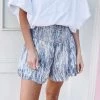 Indie Collection Adair Printed Smocked Shorts
