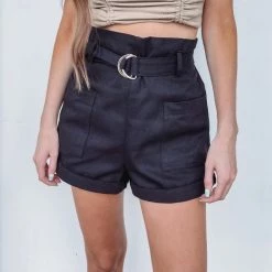 Indie Collection Kimberly Black Shorts Clothes