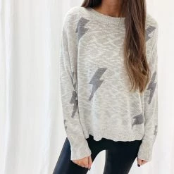 Indie Mae Clothes Bolt Sweater