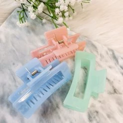 Indie Collection New Arrivals Pastel Claw Clips