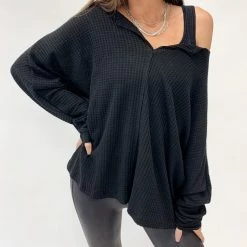 Indie Mae The Emily Waffle Top Clothes