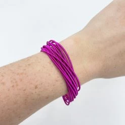 Indie Collection Springwire Bracelet Set- Pink