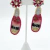 Indie Mae Pink Rose Earring
