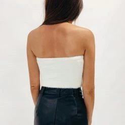 Indie Mae Fuzzy Tube Top