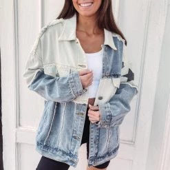 Indie Collection Elise Star Denim Jacket