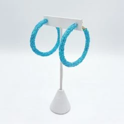Indie Collection Jewelry Jenna Glitter Hoops