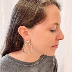 Indie Collection The Candace Star Earrings USA Collection