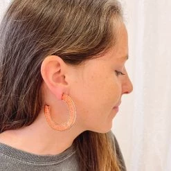 Indie Mae Threaded Hoops $5 SALE!!