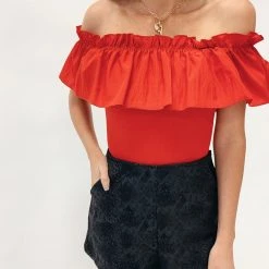 Indie Mae Steph Ruffle Bodysuit