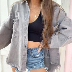 Indie Collection New Arrivals Austin Shacket