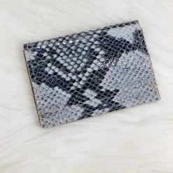 Indie Mae Snakeprint Card Holder