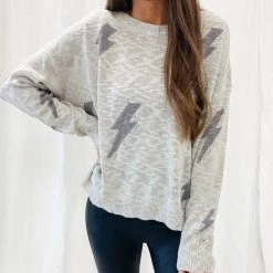 Indie Mae Clothes Bolt Sweater