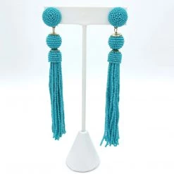 Indie Collection The Carolina Tassel Earrings USA Collection