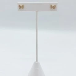 Indie Mae Jewelry The Meg Crystal Butterfly Stud