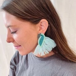 Indie Collection Kiwi Bird Earrings Vacay Collection