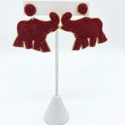 Indie Collection The Beaded Elephant Earrings Jewelry