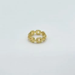 Indie Collection Jewelry Linked Chain Ring