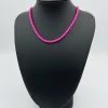 Indie Collection New Arrivals Hot Pink Necklace