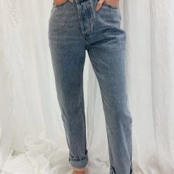 Indie Mae Asymmetrical Jeans Bottoms