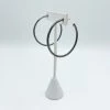 Indie Collection Gunmetal Hoop New Arrivals