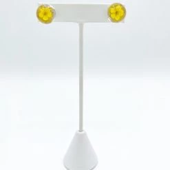 Indie Collection Sale Yellow Flower Studs
