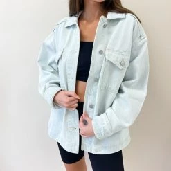 Indie Collection Light Wash Denim Jacket