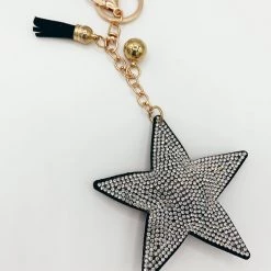 Indie Mae Accessories Crystal Star Keychain