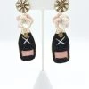 Indie Collection New Arrivals Pop The Rosé Earrings