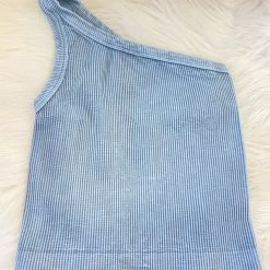 Indie Mae One Shoulder Seamless Tank Clothes