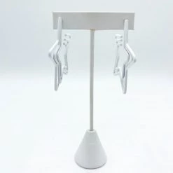 Indie Collection White Star Earrings